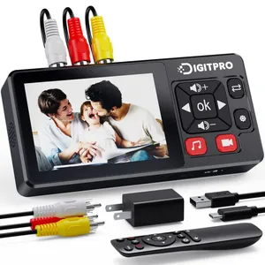 Convertisseur VHS vers numérique 2.0, Enregistreur vidéo HD vers numérique avec télécommande, convertit et enregistre - Product Image 1