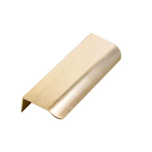 Poignée de tirage invisible en alliage d'aluminium pour armoires de cuisine, chambre, salon, hôtel, école, commodes - Design contemporain - Product Image 3