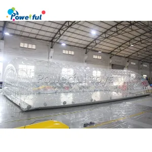 Tente bulle gonflable transparente de haute qualité, dôme d'air