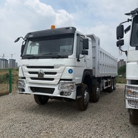 Camión Volquete Usado Howo de 12 Ruedas/10 Ruedas y 50 Toneladas, Camión Volquete 8x4, Camión Volquete Sinotruk, HOWO 8x4, Camión Volquete Pesado Usado