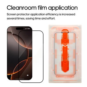 Applicable pour Apple XSmax/<span class=keywords><strong>XS</strong></span>/X plein écran HD 2.5D entrepôt sans poussière 9H protecteurs d'écran Film de protection en acier anti-poussière - Product Image 3