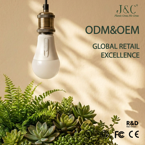 Ampoule LED de culture de qualité professionnelle pour détaillants majeurs, certifiée ETL FCC, <span class=keywords><strong>A19</strong></span> LED avec minuterie mécanique intégrée, 9W, fourniture professionnelle d'usine OEM - Product Image 1