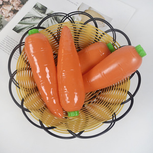 High Quality TPR Vegetables Carrot Squishy Stress <b>Balls</b> Beads Filling Slow Return <b>Squeeze</b> Stress Relieve Toys for Kids Adults - Product Image 6