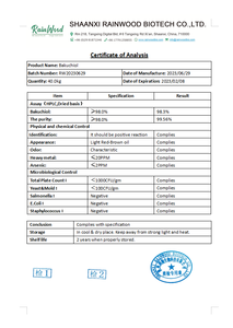 Prezzo all'ingrosso estratto di Bakuchiol olio di Bakuchiol grado cosmetico Bakuchiol - Product Image 3