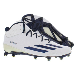 ADIDAS Adizero 5ดาว5.0รองเท้าสำหรับผู้ชายขนาดกลางและรองเท้าสนามสีขาว/สีกรมท่า/สีขาว | ของแท้100% - Product Image 5