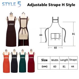 Tablier <span class=keywords><strong>de</strong></span> chef personnalisable avec logo, imperméable et réglable, fournitures promotionnelles pour fêtes avec poche, tablier <span class=keywords><strong>de</strong></span> potier personnalisé - Product Image 2