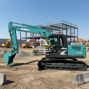 รถขุดมือสองของแท้จากญี่ปุ่น Kobelco sk140 เครื่องยนต์ 4JJ1XDJA ขนาด 14 ตัน รถขุดขนาดกลางสำหรับงานก่อสร้าง CE EPA sk130 sk150 - Product Image 1