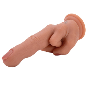 سدادة شرجية ضخمة من السيليكون السائل للمرأة واقعية كبيرة القضيب الإصبع الأوسط يشير إلى متعة مثلي الجنس دسار الاستمناء - Product Image 5