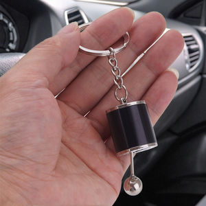 سلسلة مفاتيح مخصصة من سبيكة معدنية حامل عملة تعديل السيارة والعتاد مع طباعة الشاشة الحريرية هدية ترويجية - Product Image 5