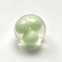 Balle Squishy Kawaii 3-en-1 avec cœur en pâte, jouet anti-stress à presser pour cadeaux sensoriels, faveurs de fête, prix de classe, adolescents et adultes