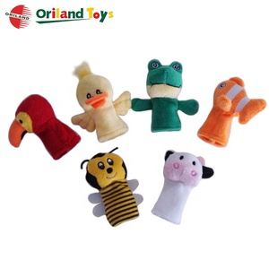 Giocattolo di Peluche alla Moda Personalizzato Mini Famiglia di Dodici Animali Marionette da Dito in Eva - Product Image 2