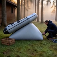 Sac de levage gonflable pour projets de garage à domicile, idéal pour le déplacement de spas, piscines et armoires