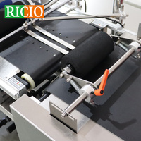 Étiqueteuse électrique RICIO auto-adhésive double face pour sacs, machine d'étiquetage à plat avec pagination haut et bas pour la logistique
