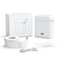 Imprimante d'étiquettes portable certifiée BQB L12, imprimante thermique mini BT pour étiquettes nominatives, impression autocollante de 15 mm