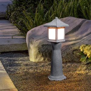 Lawn <b>Lights</b> Solar <b>Led</b> Outdoor Garden Pathway Lighting Water Resistant Plastic Body With <b>Light</b> <b>Sensor</b> For Patio Yard Deck - Product Image 5