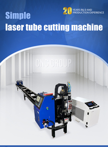 Machine de découpe laser à fibre simple de 6 m avec moteur et construction en acier, découpeur de tubes laser haute puissance 1500 W JX1660 - Product Image 5