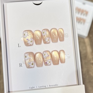 <span class=keywords><strong>Uñas</strong></span> <span class=keywords><strong>Postizas</strong></span> Acrílicas Hechas a Mano, 10 Piezas, Diseño Personalizado OEM, <span class=keywords><strong>Uñas</strong></span> <span class=keywords><strong>Postizas</strong></span> de Alta Calidad y Grosor para Aplicación en Dedos - Product Image 6