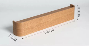 <span class=keywords><strong>Perchero</strong></span> <span class=keywords><strong>de</strong></span> Madera <span class=keywords><strong>de</strong></span> Diseño Moderno, <span class=keywords><strong>Perchero</strong></span> Flotante para Entrada, <span class=keywords><strong>Perchero</strong></span> <span class=keywords><strong>de</strong></span> <span class=keywords><strong>Pared</strong></span> <span class=keywords><strong>con</strong></span> Ganchos - Product Image 3