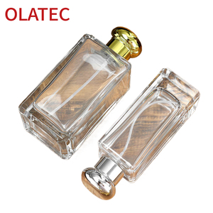 Juego de botellas de perfume portátiles de vidrio personalizadas y profesionales de 30ml/50ml/100ml, recargables, vacías, con atomizador a prueba de fugas. - Product Image 2