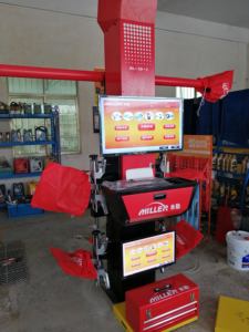 Alineación de ruedas de automóviles profesionales MILLER, automóvil, alineación de ruedas 3D inteligente digital del vehículo y máquina de equilibrio (certificado CE) - Product Image 4