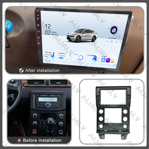Aijia - Panel de Salpicadero con Marco para Estéreo de Coche de 10 Pulgadas, para JMC Vernon Bell T5 2014-2018, Piezas de Automóvil con Cableado - Product Image 3