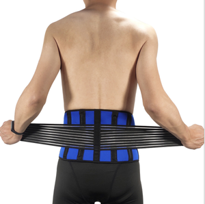 Cintura Regolabile e Traspirante <span class=keywords><strong>per</strong></span> Uomo, Protezione <span class=keywords><strong>per</strong></span> Squat e Sollevamento Pesi, Fascia di Sollievo dalla Pressione - Product Image 1