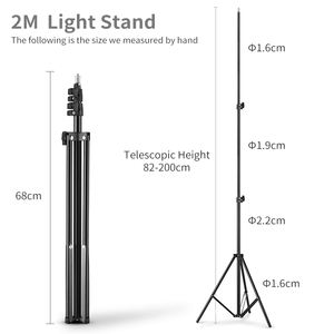 Kit de Luz de Video LED Portátil Profesional <span class=keywords><strong>Godox</strong></span> <span class=keywords><strong>SL60W</strong></span> 5600K Versión Blanca, Luz Continua + Soporte de 2m + Softbox Bowens de 60x90cm - Product Image 5