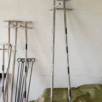 Lance d'échantillonnage de céréales multi-zones à 3 fentes en acier inoxydable pour l'inspection des silos et des camions, trieuse de céréales de qualité alimentaire