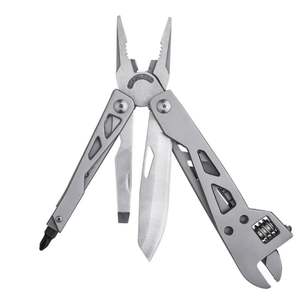 Pince à molette 10 en 1 pour l'extérieur, tournevis, scie, couteau, outil multifonctionnel - Product Image 1