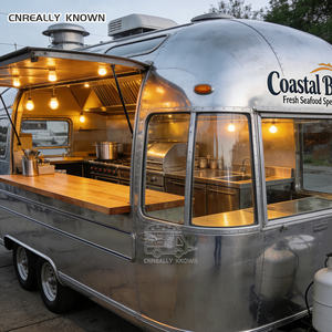 Carrito de Servicio Móvil Expandible con Estante Plegable para Alimentos, Certificado DOT CE VIN, para Remolques de Concesión y Espacio Adicional - Product Image 3