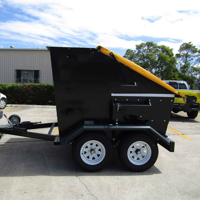 Mobile Skip Bin 4 Cubic Metre Mobile Tipper Skip Bin Best Quality