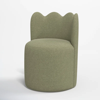 Chaise de salon moderne, légère, durable et confortable pour la maison, le bureau et l'appartement