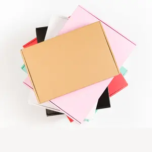 사용자 정의 우편물 골판지 크래프트 우편물 배송 상자 골판지 우편물 상자 사용자 정의 로고 인쇄 골판지 우편물 상자