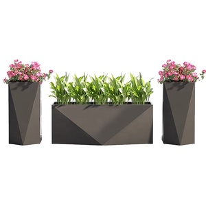 Chậu hoa lớn ngoài trời, chậu hoa lớn ngoài trời, chậu hoa trang trí lớn, chậu hoa cao, chậu hoa đặt làm theo kích thước - Product Image 1