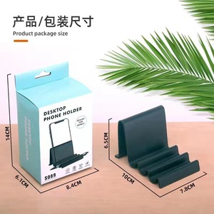 Desktop Phone Holder Wave Shaped Multi Functional Pen Stand Flexible Desk Organizer Universal Mobile Tablet Support - Product Image 4