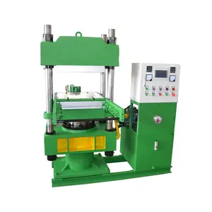 PLC Control Rubber Plate Vulcanizing Press Machine With Push-Pull Device