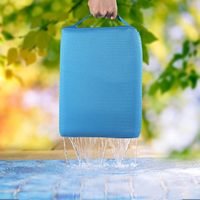 Siège de bain lesté pour spa, fonction submersible, pour enfants et adultes, sûr pour le bain à domicile, à l'hôtel, au spa, en vrac, en fibre découpée