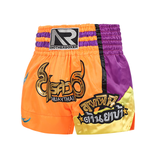 Pantalones Cortos <span class=keywords><strong>de</strong></span> Boxeo <span class=keywords><strong>de</strong></span> Moda al por Mayor para Entrenamiento <span class=keywords><strong>de</strong></span> <span class=keywords><strong>Muay</strong></span> Thai, Shorts <span class=keywords><strong>de</strong></span> Satén para Boxeo, MMA y Niños - Product Image 3