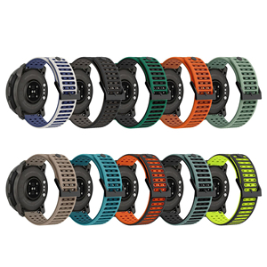Correas de <span class=keywords><strong>Reloj</strong></span> Personalizadas de Silicona Premium de 22 mm, Excelente Transpirabilidad, Compatibles con <span class=keywords><strong>Suunto</strong></span> Vertical 2 - Product Image 1