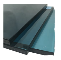 Verre trempé transparent personnalisé, certifié CE, à bords polis, pour fenêtres et portes de bâtiments industriels