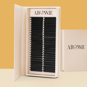 Abonnie Tô<span class=keywords><strong>i</strong></span> J B C D <span class=keywords><strong>Curl</strong></span> Lông Mi Cơ Sở Lỏng Lẻo Lông Mi Mở Rộng Cashmere Matte Màu Đen Nhung Lash Khay - Product Image 5