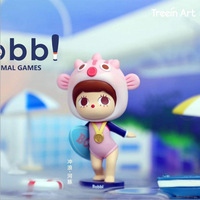 Meiyan Jouets Cadeaux-Personnalisé Cheval Fille Kawaii Injection Vinyle Pvc Pop Mini Figurings Anime Action Figure Jouets Boîte Aveugle