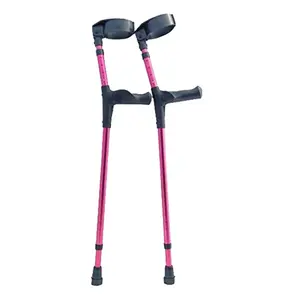 Hospital Families Use Aluminum Portable Retractable Forearm Crutches Elbow Crutches For The Elderly And Disabled