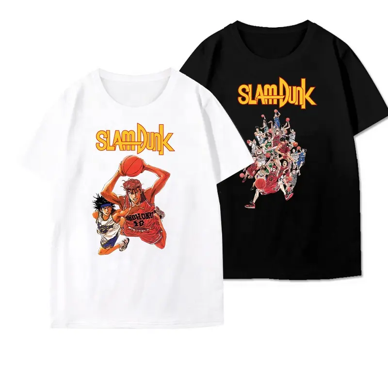 2023 23 Mới Nhất Nhật Bản Anime Slam Dunk 3D In 100% Polyester T-Shirt Cho Nam Giới