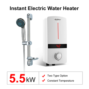 Calentador de Agua Eléctrico Instantáneo Inteligente con Protección contra Sobrecalentamiento Multinivel y Panel Táctil LED Digital - Product Image 3