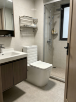 WC monobloc moderne en céramique avec siphon de pompage, forte puissance de chasse, fonctionnement silencieux, fermeture lente, désodorisant, grande capacité pour cuisine