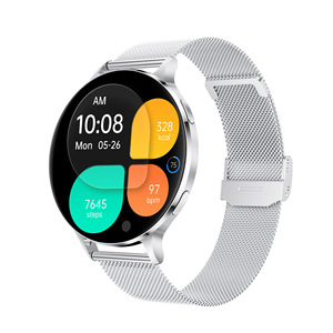 Smartwatch Android KM100 per <span class=keywords><strong>Uomo</strong></span> 2025, Corpo in Lega di Alluminio, 3 Cinturini, Schermo AMOLED da 1,75 Pollici, Chiamate, Quadranti Personalizzabili, Nuovo Modello - Product Image 1