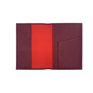 Porte-<span class=keywords><strong>passeport</strong></span> en cuir de galets pu de haute qualité, couverture de porte-<span class=keywords><strong>passeport</strong></span> en <span class=keywords><strong>faux</strong></span> cuir avec logo personnalisé de voyage - Product Image 4