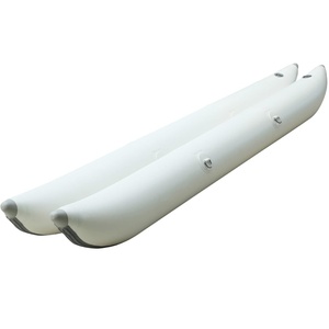 <strong>Wholesale</strong> Inflatable <strong>Pontoons</strong> Bicycle Floating Tube Banana Boat White Float Buoys - Product Image 1