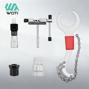 Yueli Bicycle Repair Tool <b>Kit</b> 4-Piece Steel Chain Remover Wrench Set With Tail Hook For Bike Maintenance - Product Image 1